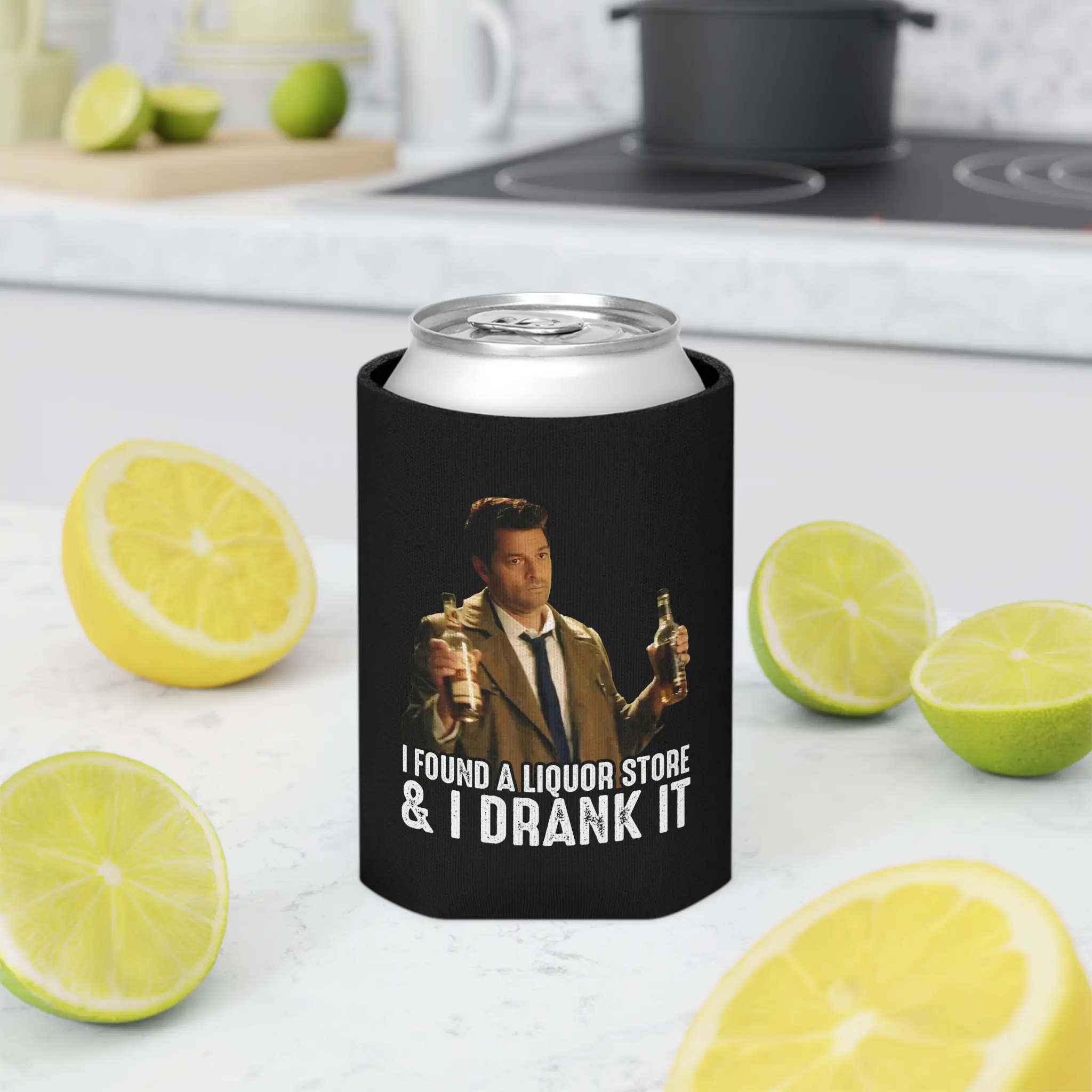 Supernatural Castiel Can Cooler, Supernatural Dean And Sam Winchester