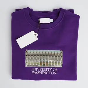 Washington University Embroidered Sweatshirt/Hoodie