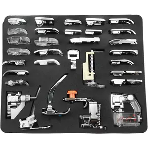32 count Domestic Sewing Machine Presser  Set for , , Janome and Kenmore,Babylock, Low Shank Sewing Machines