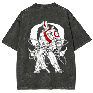 Game 90s Graphic Tees Men's T Shirts Graphic Tee T Shirts Funny Graphic Tee Good Graphic Washed Tees Men's Graphic Tees Streetwear Outfits Men Vacation Outfits Oversized Tshirt Men