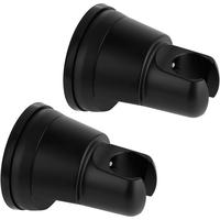 2 Pack - Matte Black