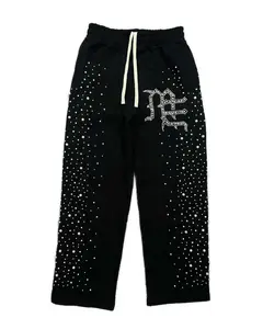 Mixed Emotions Pearl Sweatpants Black