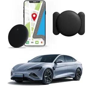 GPS Tracker for Cars & Pets - Mini Clear Design, Weatherproof Case, Anti-Lost Device, Works with Apple Find My (iOS Only), No Monthly Fees, IP67 Waterproof, Global Coverage Location Tracker