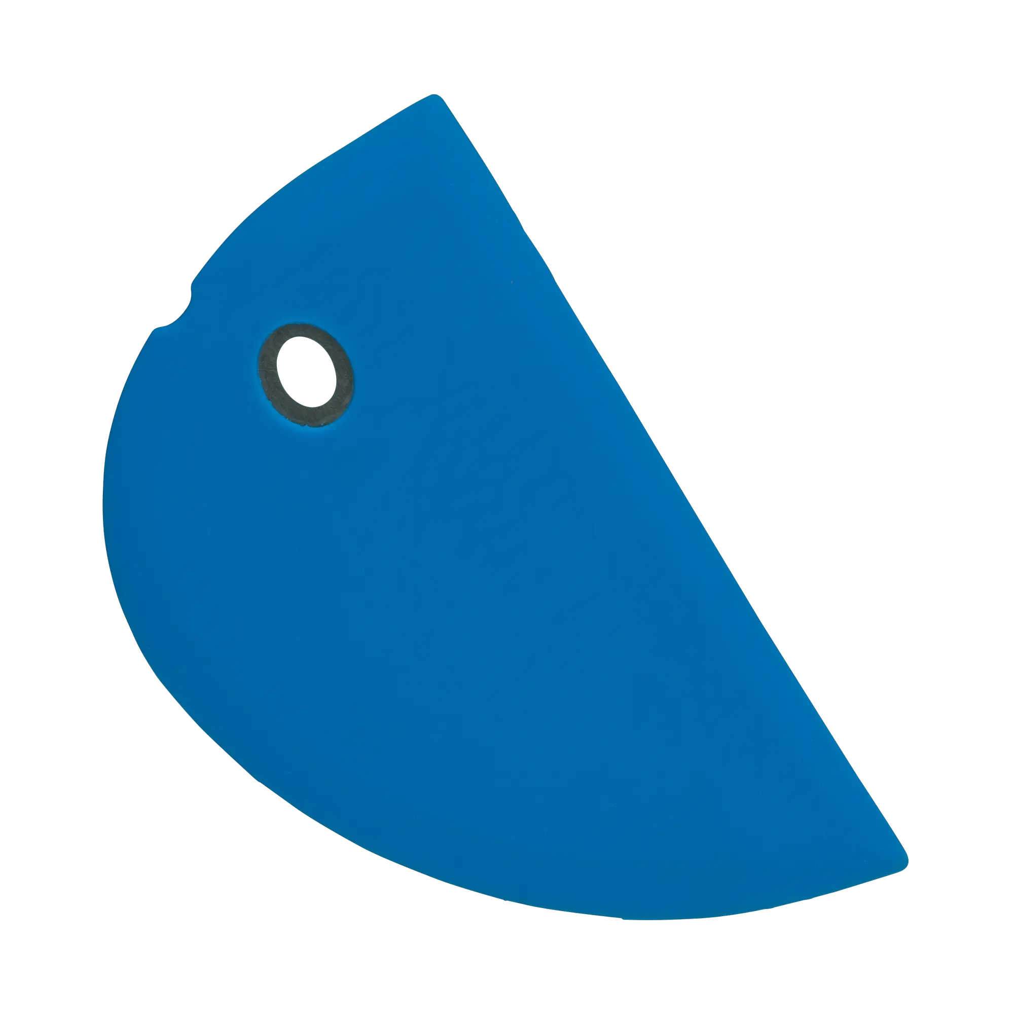 Blue Silicone Bowl Scraper
