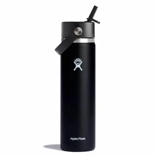 Hydro Flask 24oz Wide Mouth with Flex Straw Cap