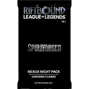 Riftbound Spiritforged - Nexus Night Promo Pack