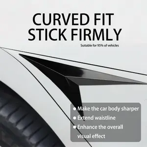 Car Side Wing Body Kit, Universal Fit Car Styling Accessories, Durable Auto Parts Upgrade, Easy Installation Vehicle Enhancements, Vehicle Exterior Decoration