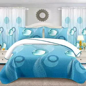 7-Piece Comforter Set with Curtains & Decorative Pillows – Complete Bedroom Set