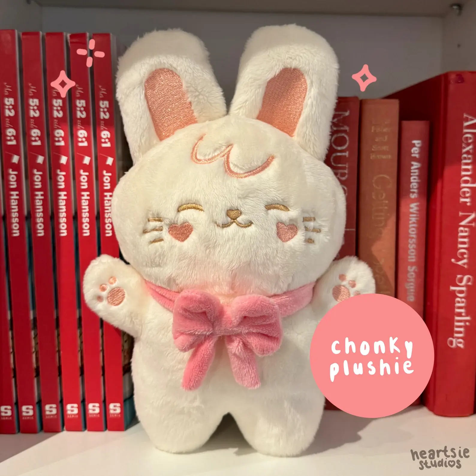 Mochi Chonky Bunny Plush Pillow Doll