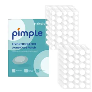 Hydrocolloid Pimple Patches, Ultra-Thin Transparent Acne Care Patches, Waterproof & Non-Drying Spot Covers for All Skin Types