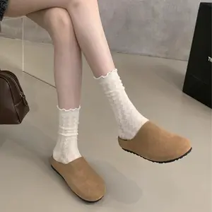 Women's New Thick-Soled Closed-Toe Mules with Soft Soles