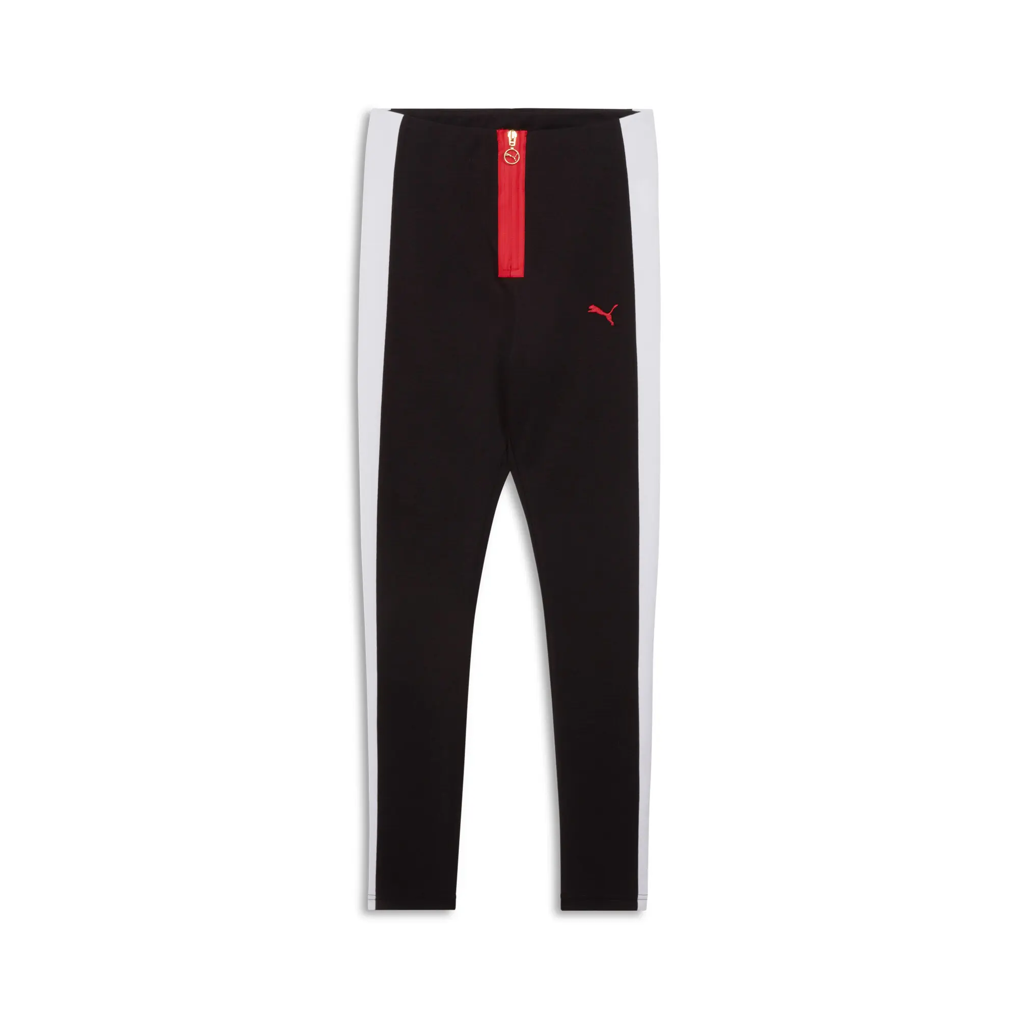 PUMA Womens T7 Zip Leggings Casual - Black