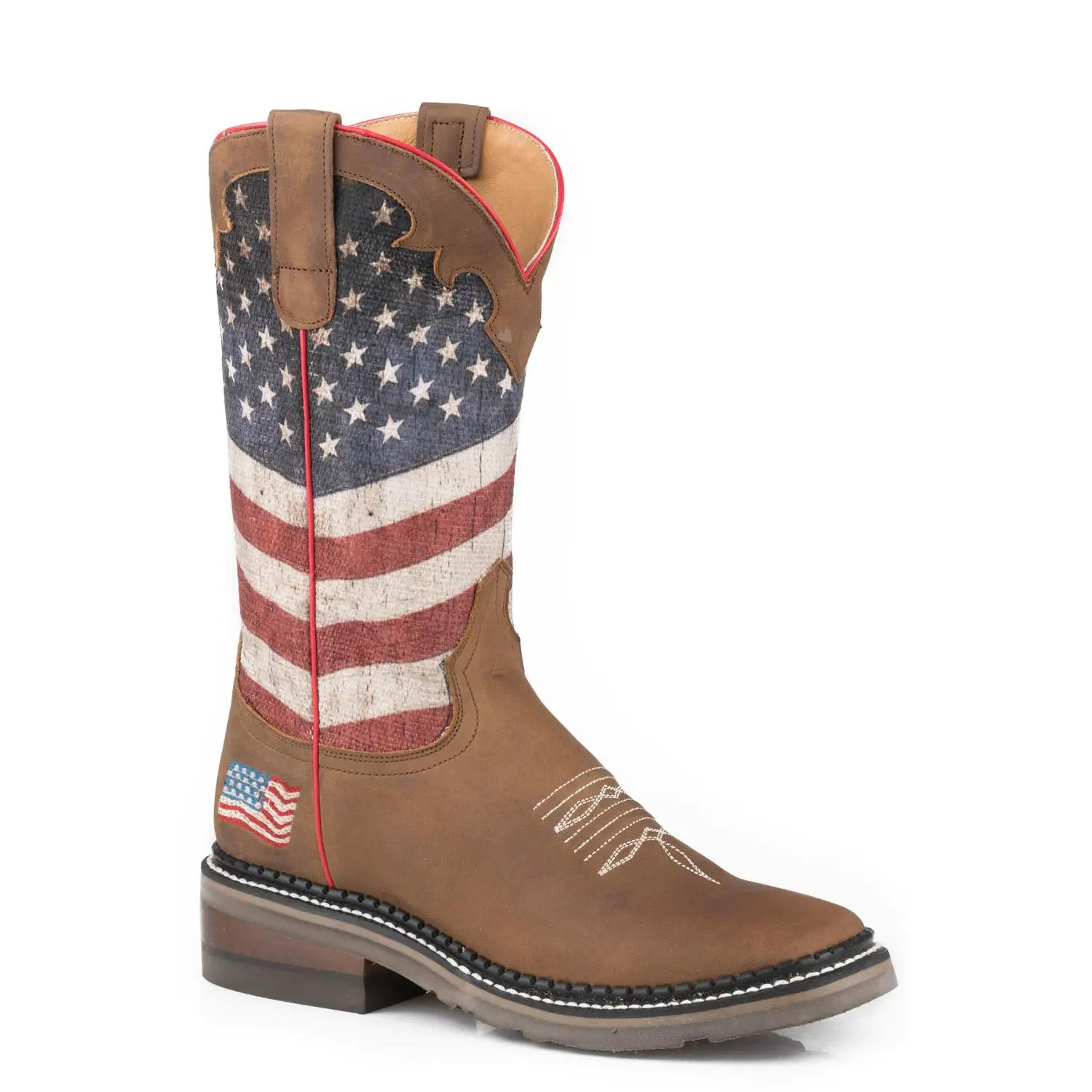 Women's Roper 'The Fourth' Flag Western Cowboy Boots