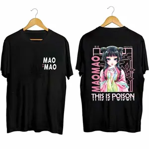 This Is Poison Maomao Two-sided Shirt, Japanese Graphic Tees, Anime Shirt, The Apothecary Diaries Fan Gift, Vintage Shirt, Unisex Cotton Tee