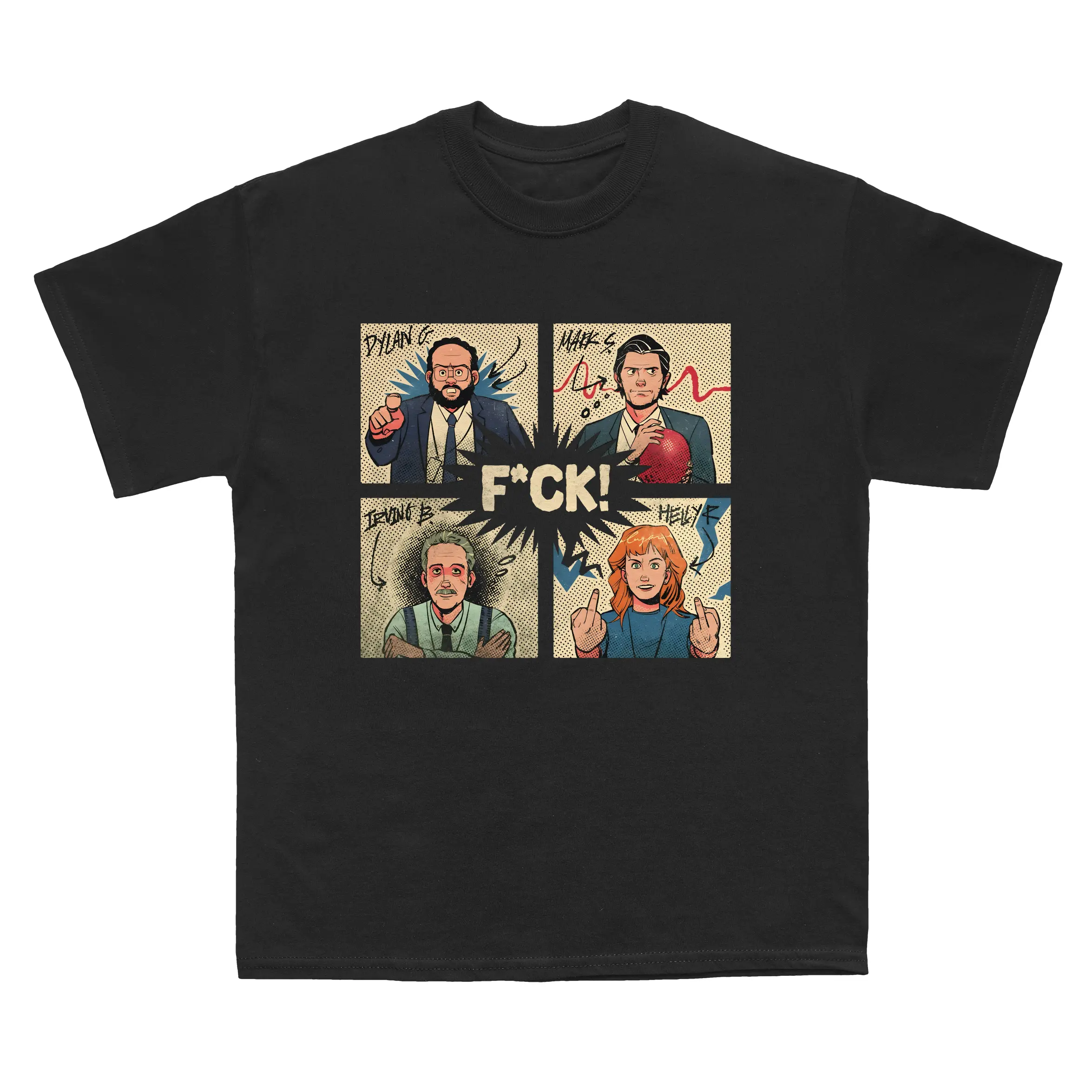 Severance Comic Style T-Shirt, Unisex Sci-Fi Dystopia Tee, Severance TV Show Inspired Shirt,Lumon Employee Of the Month  Heritage Society Shirt