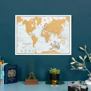 Scratch the World, travel, personal use, world map, mark places you have been