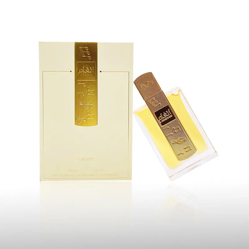 Lattafa Angham Eau de Parfum | Citrus-Lavender Musk & Amber-Vanilla Fusion | 100ml/3.4oz Luxurious Long-Lasting Unisex Fragrance