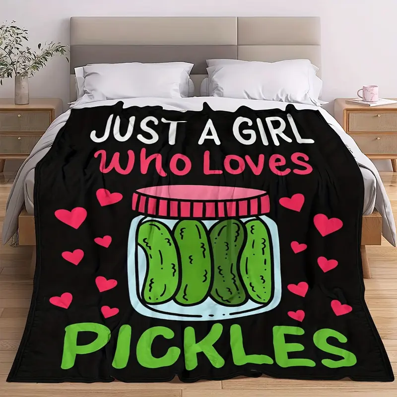 1pc Flannel Blanket, Polyester, Geometric-pattern, Soft & Lightweight, Washed Craftsmanship, 250-300 g/ ㎡     , All-Season Use for Bed, Sofa, Camping, Travel, Lodge Style, Gift-Giving