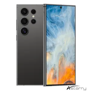 S24 Ultra Astarry Unlocked Android Touchscreen Smartphone, 6.8 Inch Screen, Camera, Dual Sim Card Slots, Octa-Core Cpu, 4g Network, 4+64GB Storage, 4500mah Battery, Cellphone