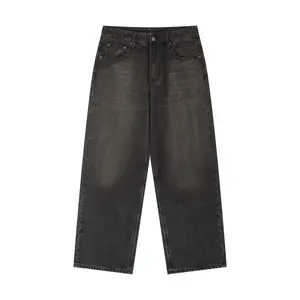 Vintage Wash Heavyweight Denim Jeans