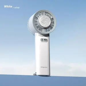 Gozen Handheld Turbo Jet Fan Mini Portable Ice Cold Fan 2024 Summer Generation Brushless Motor Wind High Speed Duct Fans Violen