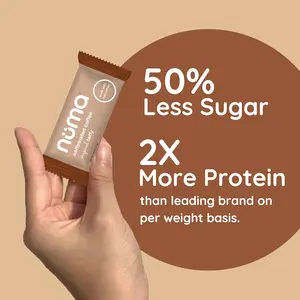 Numa Foods Coffee Chews - Caffeinated Taffy Candy, Low Sugar, High Protein, Low Calorie, All Natural & Gluten Free Candy with Caffeine - 3 Bags with 10 Coffee Candies Individually Wrapped