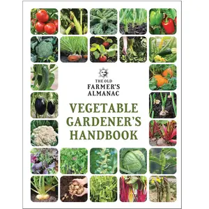 The Old Farmer's Almanac Vegetable Gardener’s Handbook, English Edition with 208 Pages, Full-Color Photos, Food Security Insights & Exercise-Related Gardening Guidance