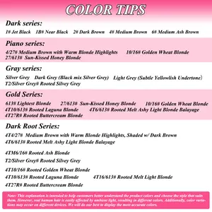 【Don't Buy, Gift-Style recommendation service】For the color and size selection of hair topper, for the uncertain buyers, you can contact customer service to help choose the right style.【 can directly contact customer service or homepage after-sales】