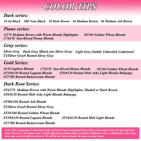Hair Topper Selection Service for Uncertain Buyers - Color & Size Guidance, Natural Look Support, Video Guides Included; Contact Customer Service Directly or Via Homepage After-Sales (No Purchase Needed for Recommendations)