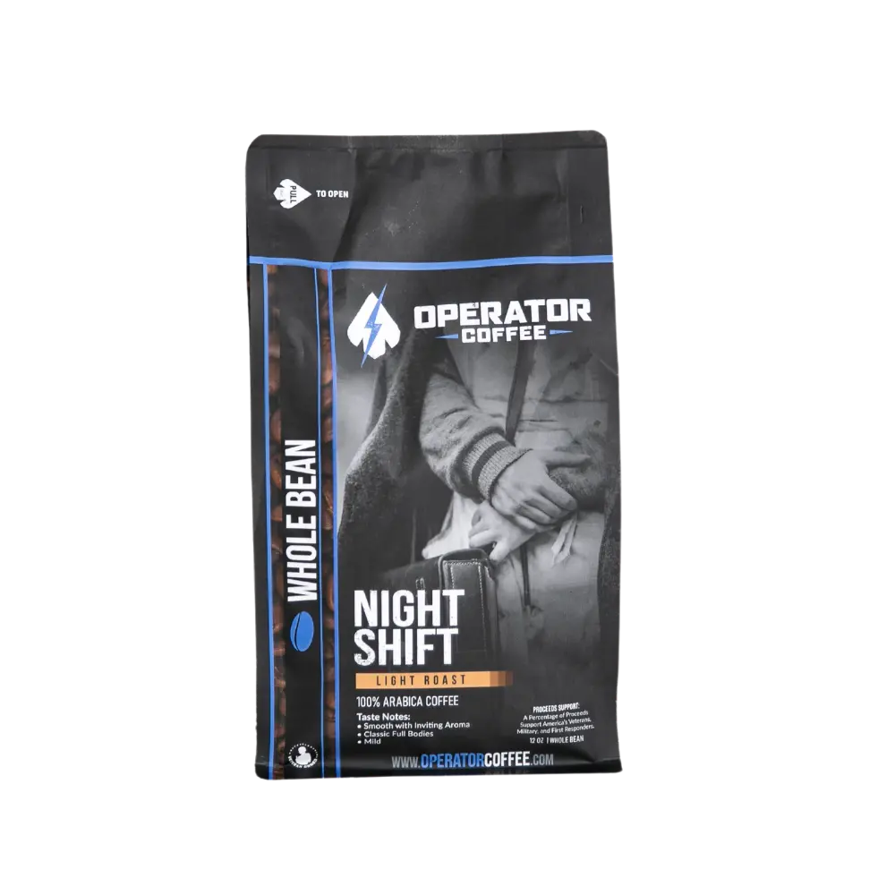 Night Shift Light Roast Beverage Coffee Blend