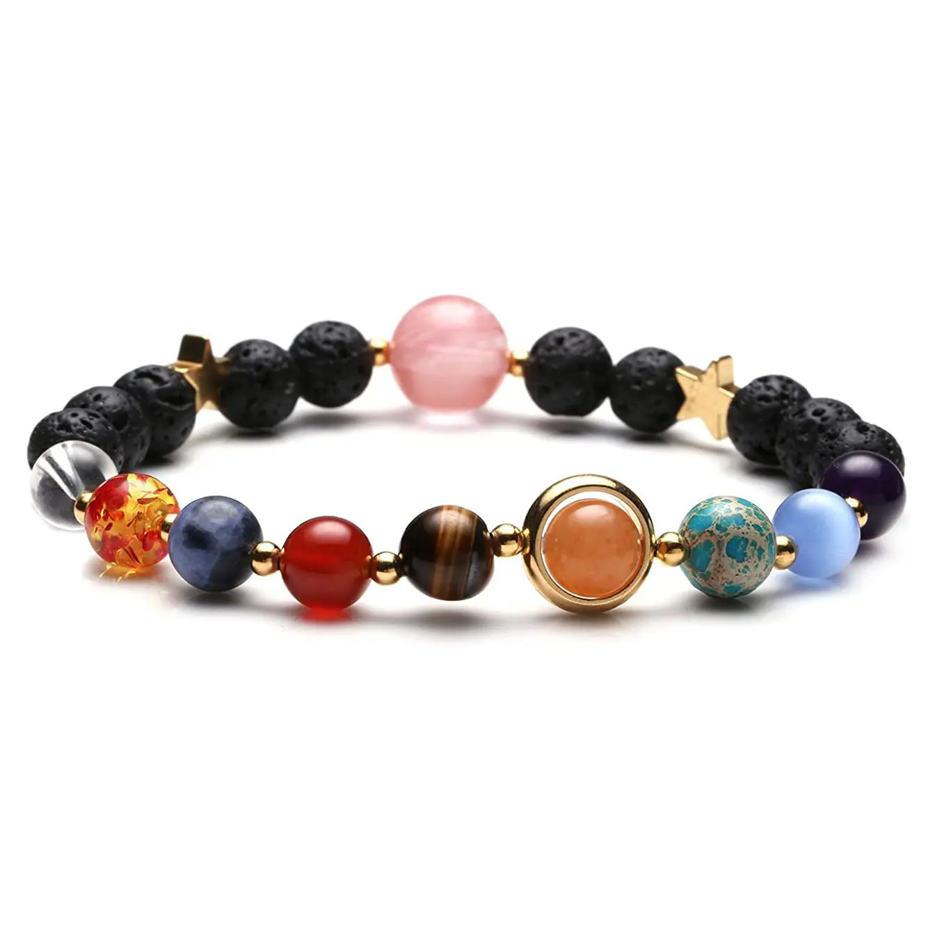 Volcanic Starry Sky Elastic Bracelet