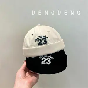 Baby Landlord Hat Baby Versatile Spring and Autumn Sunshade Hat Boys Summer Sunscreen Hat Small Months Guapi Hat Han