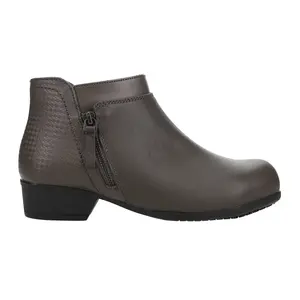 Rockport Works Womens Carly 6 Inch Zippered Electrical Hazard Alloy Toe  Work/Duty - Grey