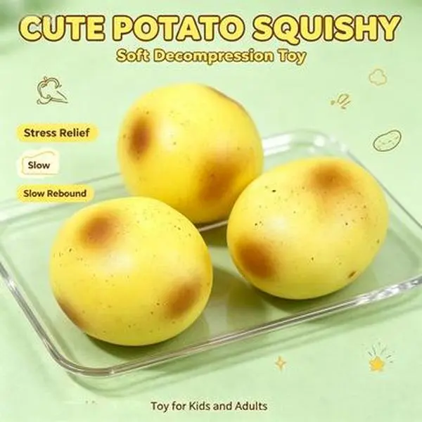 Giant Squishy Toy - Jumbo Squishies, Super Soft Moldable Stress Relief Fidget Toy, 6.1 in Outdoor Fun Gift for Kids (Children's Day)