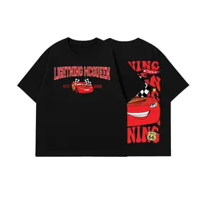 Little Racer Adventure T-Shirt, Cartoon Style Speed Car Tee, Cool Gift for Boys and Girls