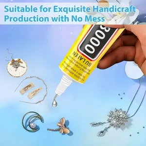 T-8000 Multi-Purpose Handmade Glue, Strong Adhesive, Jewelry Making Adhesive, Acrylic Glass Plastic Crystal Pearl Metal Fabric Leather Craft Supplies
