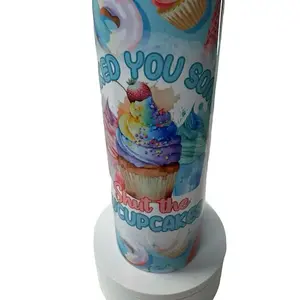 I baked you some shut the f&ck up cupcakes Tumbler/Bluetooth Speaker Tumbler with fun sassy design  Drinkware Bottle  Cup Water Bottles  by Lid Washable Reusable Portable Bottled Mug