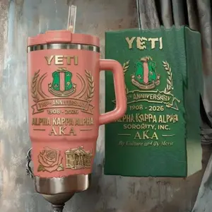 Alpha Kappa Alpha Sorority 118th Anniversary AKA 40oz Tumbler