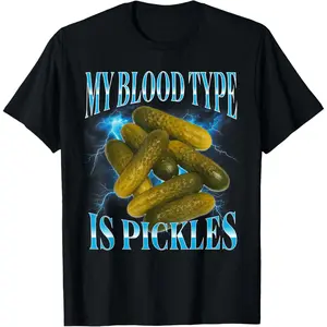 Funny Cringe Pickles Pickle Lover T-Shirt