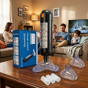 Emergency Home Safety Kit with Suction Pump – Family First Aid & Choking Rescue Solution, Compact & Portable