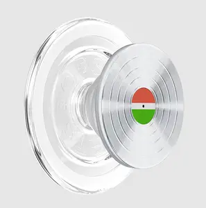 popsockets Backspin Aluminum 45rpm Silver MagSafe PopGrip