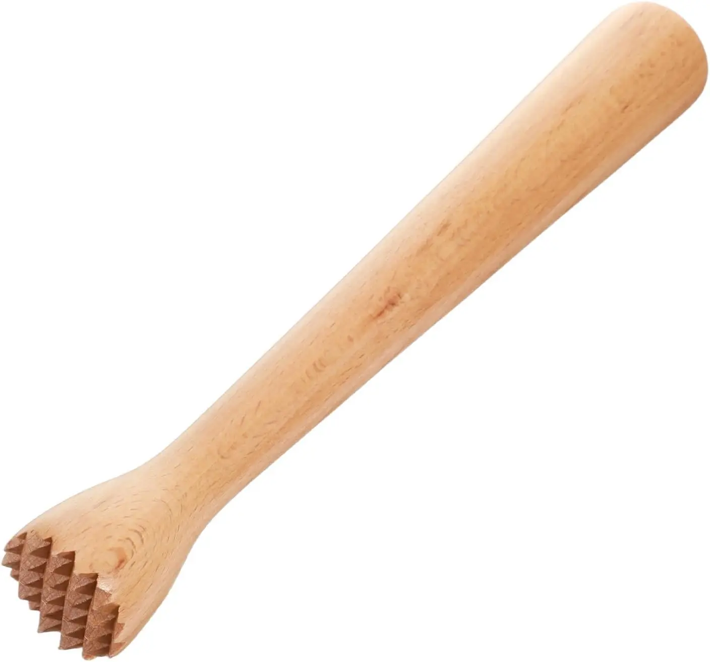 Wooden Muddler for Cocktails, Durable Muddler for Lemonade, Professional Bar Muddler Tool, Home and Bar Cocktail Muddler for Mojitos, Fruit Drinks (10 Inch)