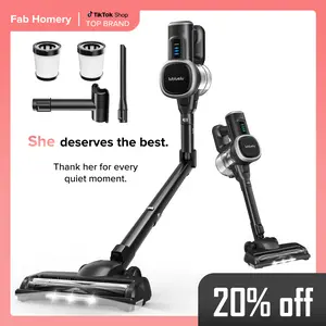 【2026 New Arrivals】 MIUZZY 206 Cordless Vacuum Cleaners for Home, 6-in-1/47Min/250W 24kPa Foldable Powerful Suction, Self-Standing Cordless Stick Vacuum Cleaner, Lightweight Anti-Tangle Rechargeable Vacuum for Floor/Carpet/Pet Hair/Car tiktokshopspringglo