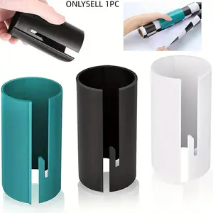 Portable Manual Christmas Round Cutter, High Precision Cutter, Efficient Plastic Film & Gift Packaging Wrapping Slot Design, No Battery Needed, Durable Material, Cutting Tool, Home, Party