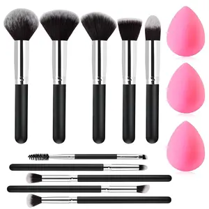 Makeup Brushes Set 13PCS Professional Makeup Brush Kit with Blending Sponge & Foundation Brush, Premium Cosmetic Tools Gift Set for Women, Teen Girls, Wife & Sister, Birthday & Christmas Beauty Gifts