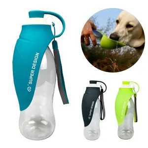 SASS C. Portable Dog Bowl W/Attached Water Bottle 580ml