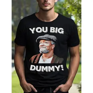 [100% Cotton] Funny Tee You Big Dummy T-Shirt Vintage 80S Son In Sanford City Funny Meme T-Shirt Redd Foxx You Big Dummy Sanford And Son Adult T-Shirt T-Shirt For Men And Women