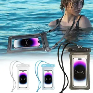 1-30PCS High Quality Universal Waterproof Smartphone Bag Phone Case Floating Waterproof Phone Pouch Bag for Diving Swimming
