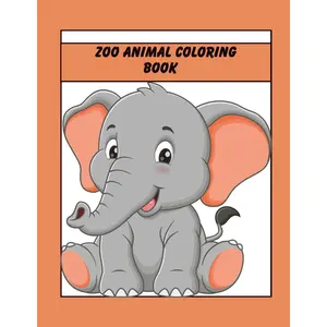 Zoo Animal Coloring Book Paperback – May 30, 2025