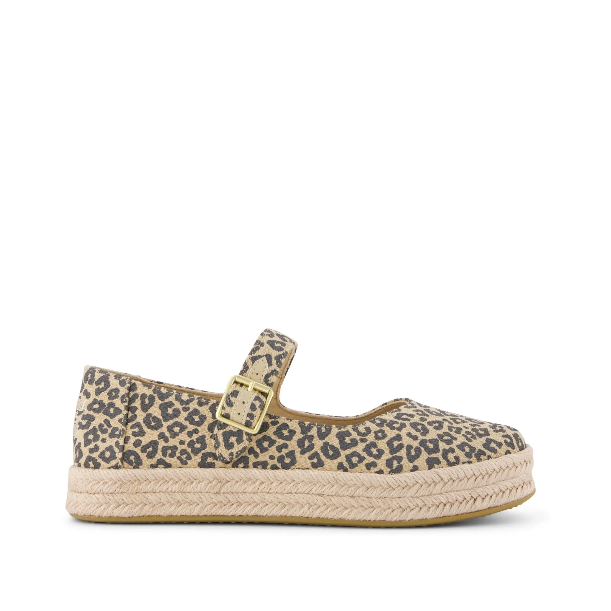 Womens Carolina Mary Jane Espadrille Natural Leopard Print Womens Carolina Mary Jane Espadrille Natural Leopard Print